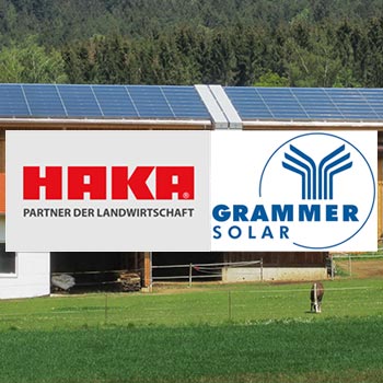 Gut gelüftet mit Hilfe der Sonne und dem GRAMMER Solar TWINSOLAR